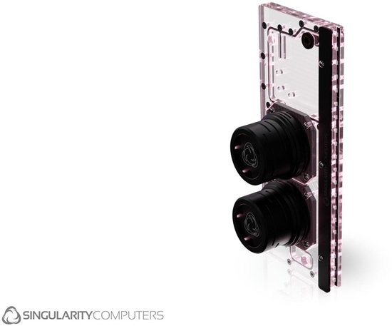 Picture of Singularity Computer Dual D5 Reservoir Combo Distroplate