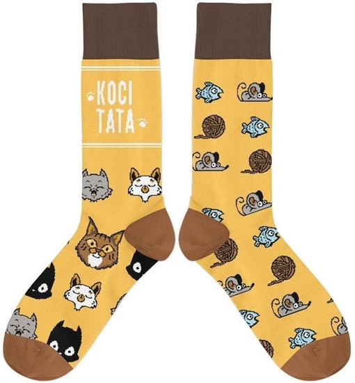 Picture of Skarpetki - Koci tata rozm. 42/46