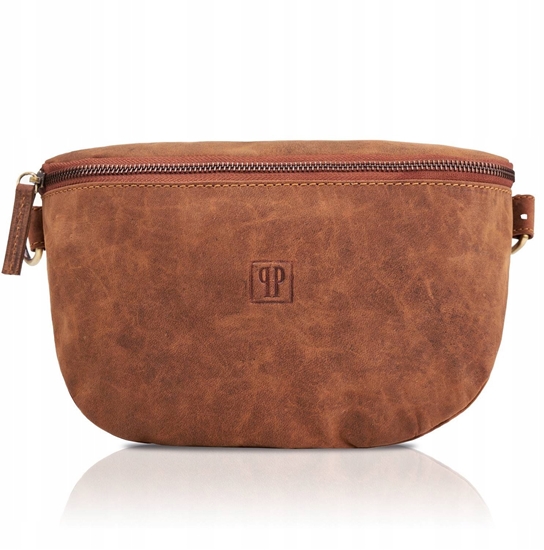 Picture of Skórzana saszetka na pas vintage Paolo Peruzzi T-36-LB