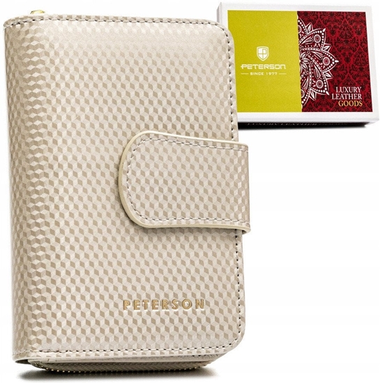 Изображение Skórzany Portfel Damski W Orientacji Pionowej Lumarko!