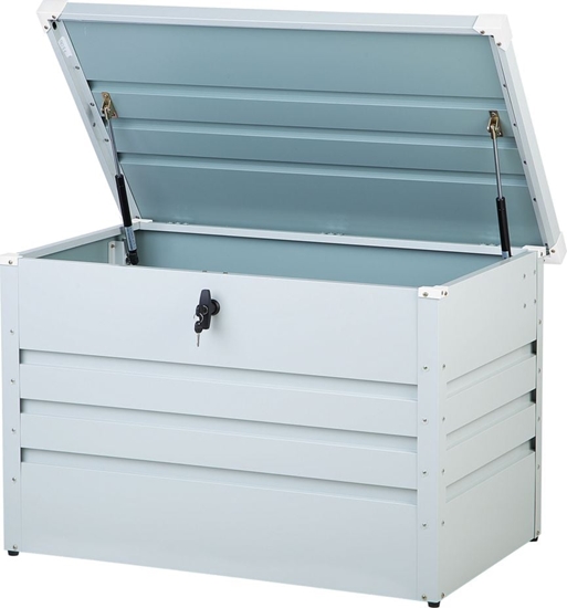 Picture of Skrzynia ogrodowa Beliani Cebrosa 300 l Jasny szary