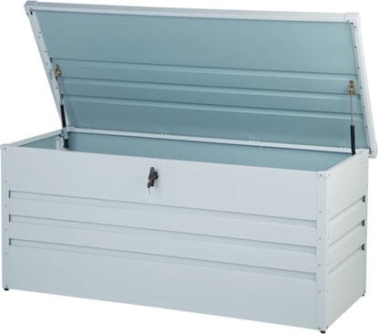 Picture of Skrzynia ogrodowa Beliani Cebrosa 400 l Jasny szary