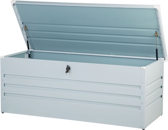 Picture of Skrzynia ogrodowa Beliani Cebrosa 600 l Jasny szary