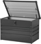Изображение Skrzynia ogrodowa Beliani Skrzynia ogrodowa metalowa 300 l ciemnoszara CEBROSA