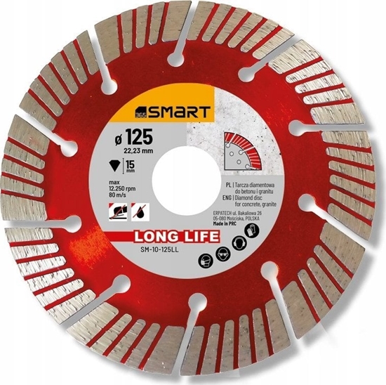 Picture of Smart Tarcza diamentowa Long Life 125mm (10-125LL)