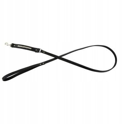 Attēls no Smycz dla psa, wzr kostki, 12MM/120CM czarna