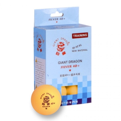 Picture of SMJ Silver Star 6 galda tenisa bumbiņu iepakojums 8341