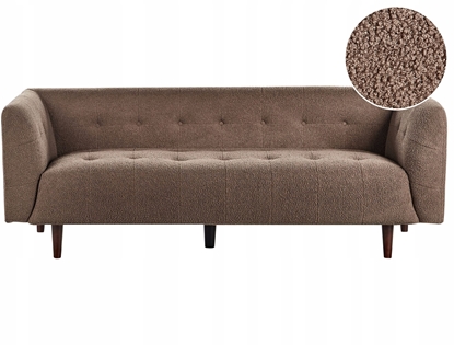 Изображение Sofa dla 3 osób BYSKE Boucle Brzowy