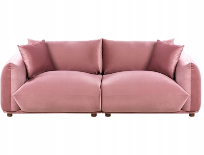 Picture of Sofa dla 3 osób LUVOS Welur Róowy