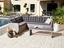 Изображение Sofa narona ogrodowa z technorattanu 8 osobowa szara VITERBO