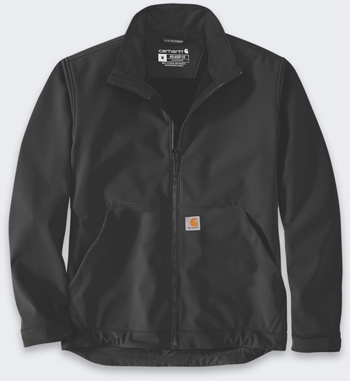 Picture of Softshell Carhartt Rain Defender Galesburg BLACK