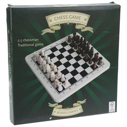 Picture of Spēle Šahs koka kastē