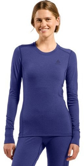 Изображение Spodnie Odlo BL BOTTOM long MERINO 200 roz. M Niebieska