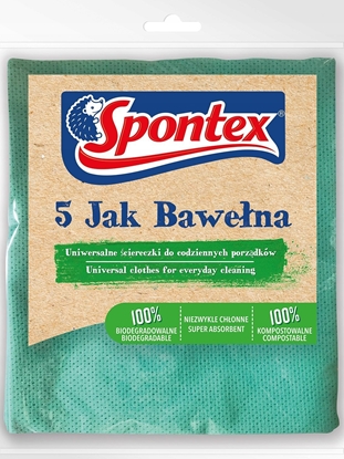 Picture of Spontex cierka Jak Bawena Eco 5szt 400000008..