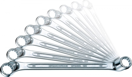 Picture of Stahlwille Zestaw kluczy oczkowych wygitych 6-32mm 12szt.