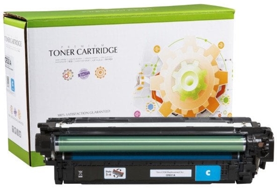 Picture of STATIC Toner cartridge compatible with HP CF031A cyan remanufactured 12.500 pages