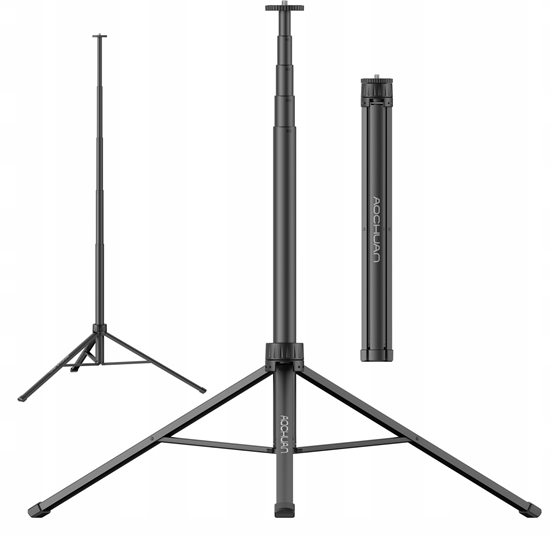 Изображение Statyw Foto Video Studyjny VLOG 155 cm 1/4'' do Aparatu Kamery Lamp / Aochuan / AT-01