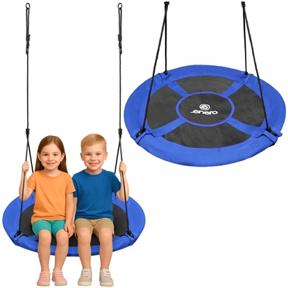 Picture of Stārķa ligzdas dārza šūpoles 110 cm XXXL zilas