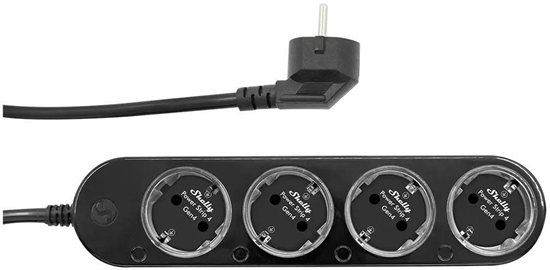 Изображение Steckdosenleiste Power Strip 4 Gen4(schwarz, 1,5 Meter Kabel, mit Energiemessung)
