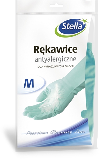 Picture of STELLA Rkawice antyalergiczne do wraliwych doni - rozmiar M  1 para