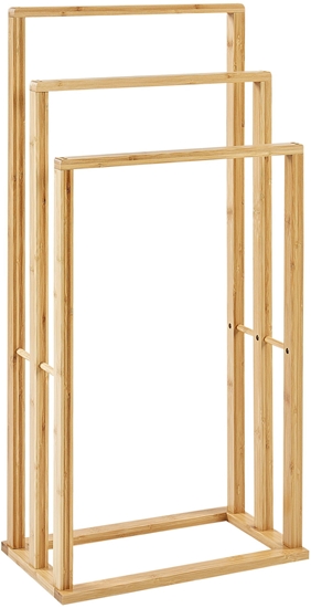 Изображение Stojak na rczniki TUPELO Drewno bambusowe Jasnobrzowy