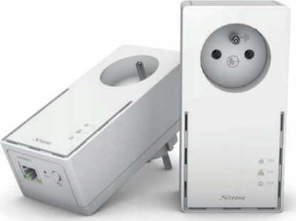 Picture of Strong zestaw 2 adapterów Powerline 2000 DUO FR/ 2000 Mbit/s, biay (POWERL2000DUOFR)