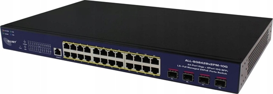 Picture of Switch Allnet 24+4P Allnet ALL-SG8428v2FPM-10G POE M