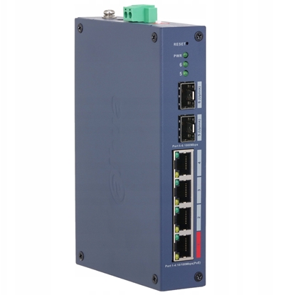 Attēls no SWITCH PRZEMYSOWY POE CHS4206-4ET-90 4-PORTOWY SFP DAHUA