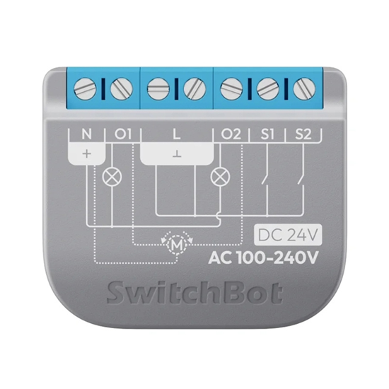Picture of SwitchBot Inteligentny przecznik dwukanaowy Relay Switch 2PM