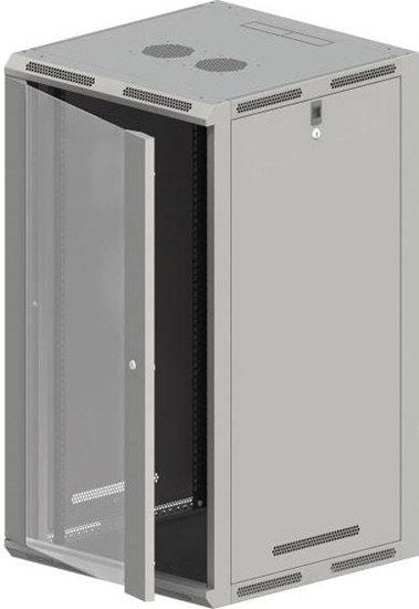 Picture of Szafa Q-Lantec Wiszca 19" 24U (SW-24U-600-600-N-DSJ-OP-RP-B-S)