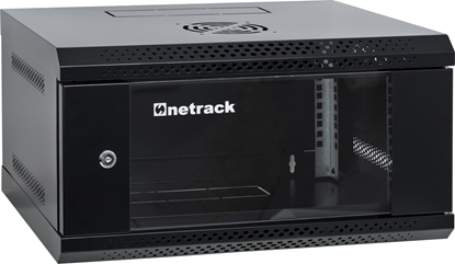 Picture of Szafa NetRack Szafa serwerowa wiszca RACK 19 4U 400mm ECO-Line* czarna