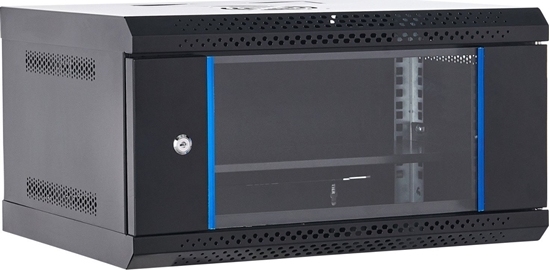 Изображение Szafa NetRack Szafa serwerowa wiszca RACK 19 6U 400mm ECO-Line* czarna