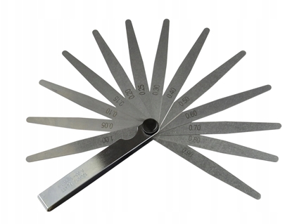 Attēls no Szczelinomierz 13 listkowy 0,05-1mm (10/100/200)