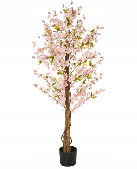 Picture of Sztuczna rolina SAKURA 150 cm Róowy