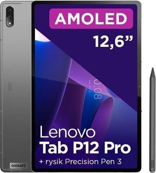 Изображение Tablet Lenovo Tab P12 Pro 12.6" 256 GB Szary (ZA9D0085PL)