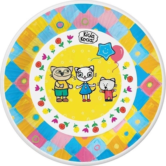 Picture of Talerzyki papierowe Kicia Kocia 18cm 6szt