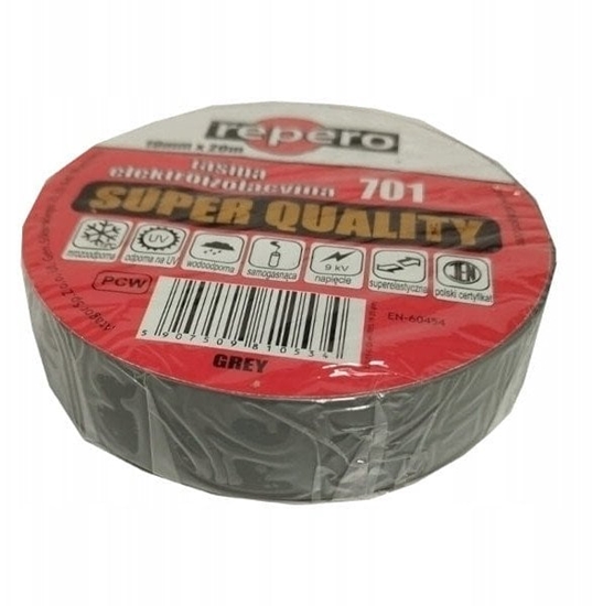 Picture of TAMA IZOLACYJNA REPERO 701 SZARA 19MMX20M