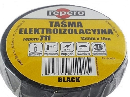 Picture of TAMA IZOLACYJNA REPERO 711E CZARNA 15MMX10M