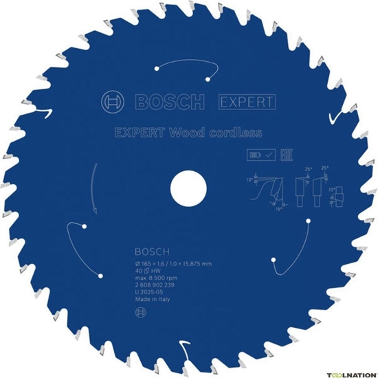 Изображение TARCZA PILARSKA EX WO H 165x15.88-40