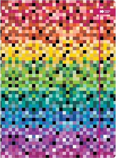 Изображение Teczka A4+ z gumk Pixi HAPPY COLOR