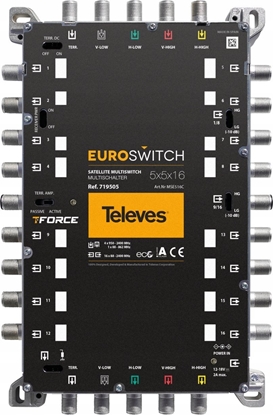 Attēls no Televes EuroSwitch Televes 5x5x16 ref. 719505