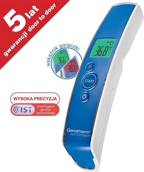 Picture of Termometr Albert Polska Termometr cyfrowy GERATHERM Non contact 1s