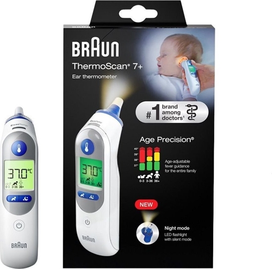 Picture of Termometr Braun Braun IRT6525 Thermoscan 7+  Termometr do ucha z trybem nocnym