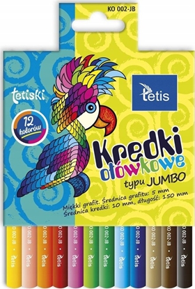 Picture of Tetis Kredki Tetiski okrge Jumbo 12 kol