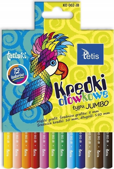 Picture of Tetis Kredki Tetiski okrge Jumbo 12 kol