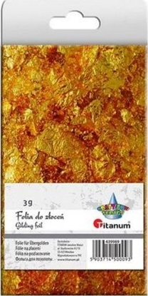 Изображение Titanum Folia do zoce zota w patkach 3g
