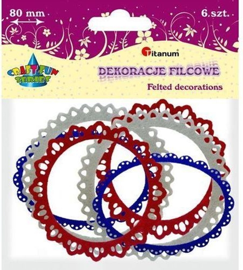 Picture of Titanum Koronka filc 8cm (363609)