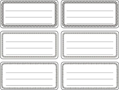 Изображение Titanum Naklejki etykiety biao czarne 144szt