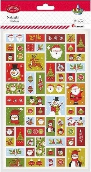 Изображение Titanum Naklejki papierowe Boe Narodzenie 2 plansze