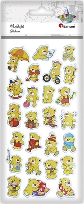 Изображение Titanum Naklejki wypuke mikkie misie mix 25szt